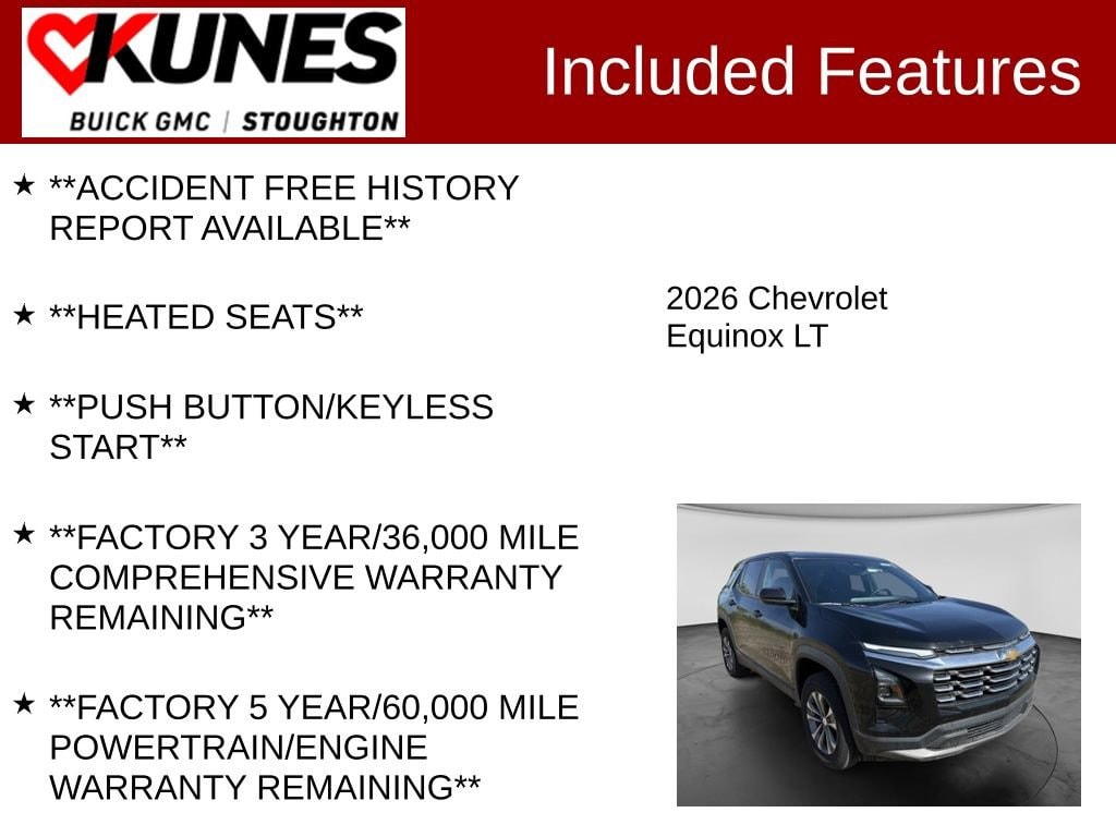 Used 2026 Chevrolet Equinox LT SUV