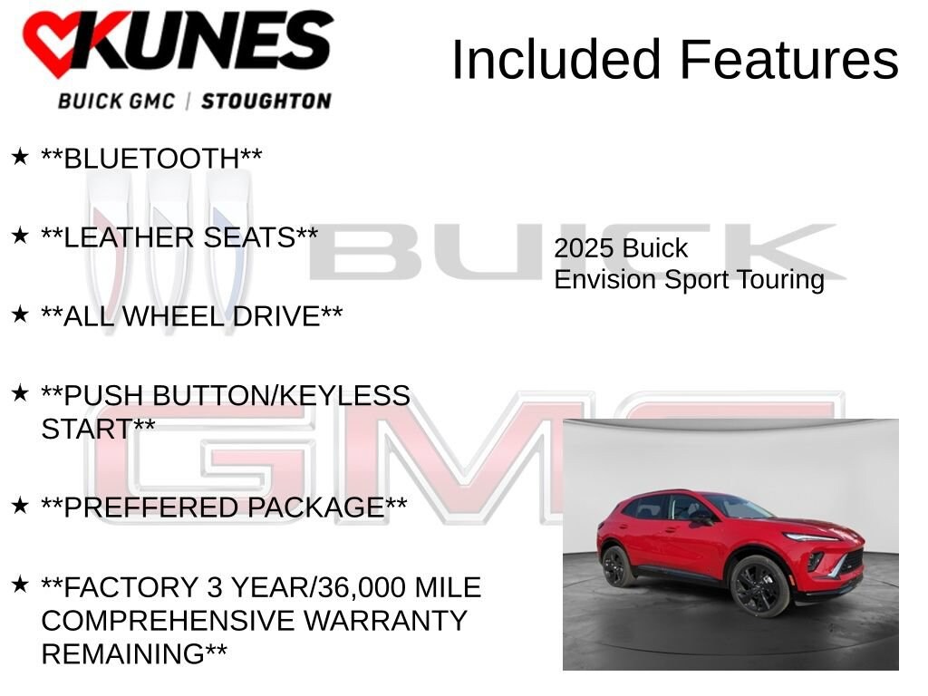 Used 2025 Buick Envision Sport Touring SUV