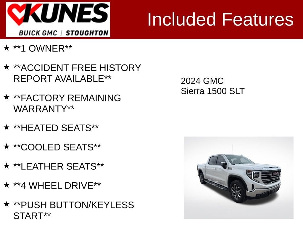 Used 2024 GMC Sierra 1500 SLT Truck