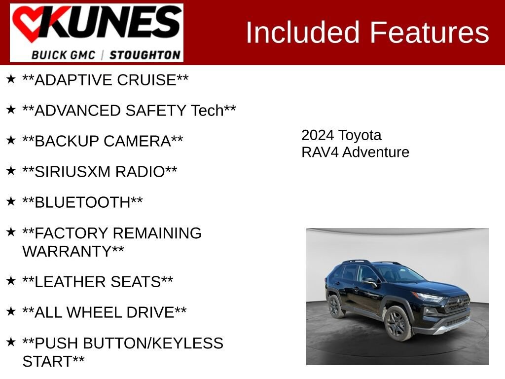 Used 2024 Toyota RAV4 Adventure