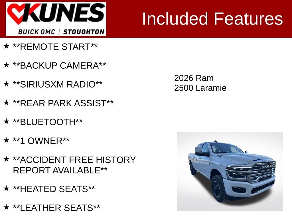 Used 2026 Ram 2500 Laramie