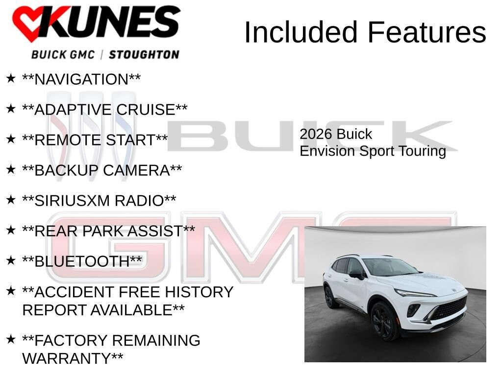 Used 2026 Buick Envision Sport Touring SUV