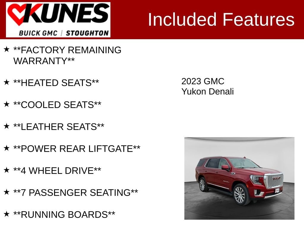 Used 2023 GMC Yukon Denali SUV