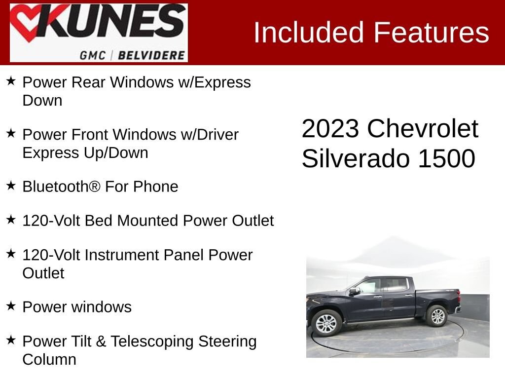 Used 2023 Chevrolet Silverado 1500 LTZ Truck