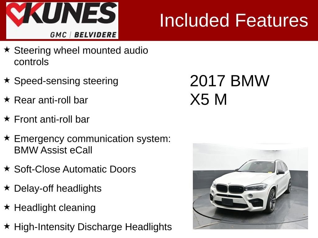 Used 2017 BMW X5 M