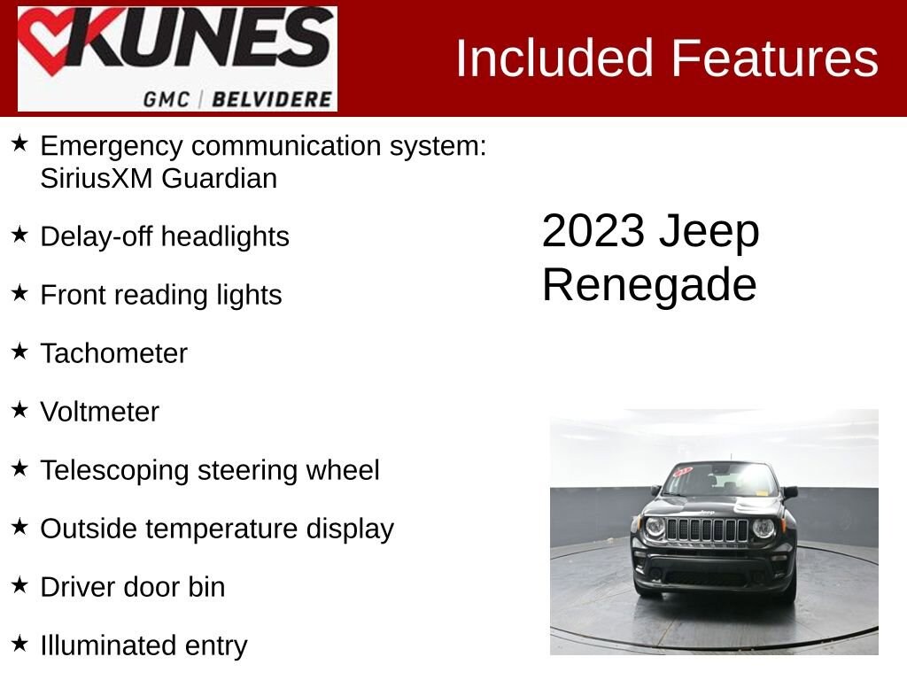 Used 2023 Jeep Renegade Latitude