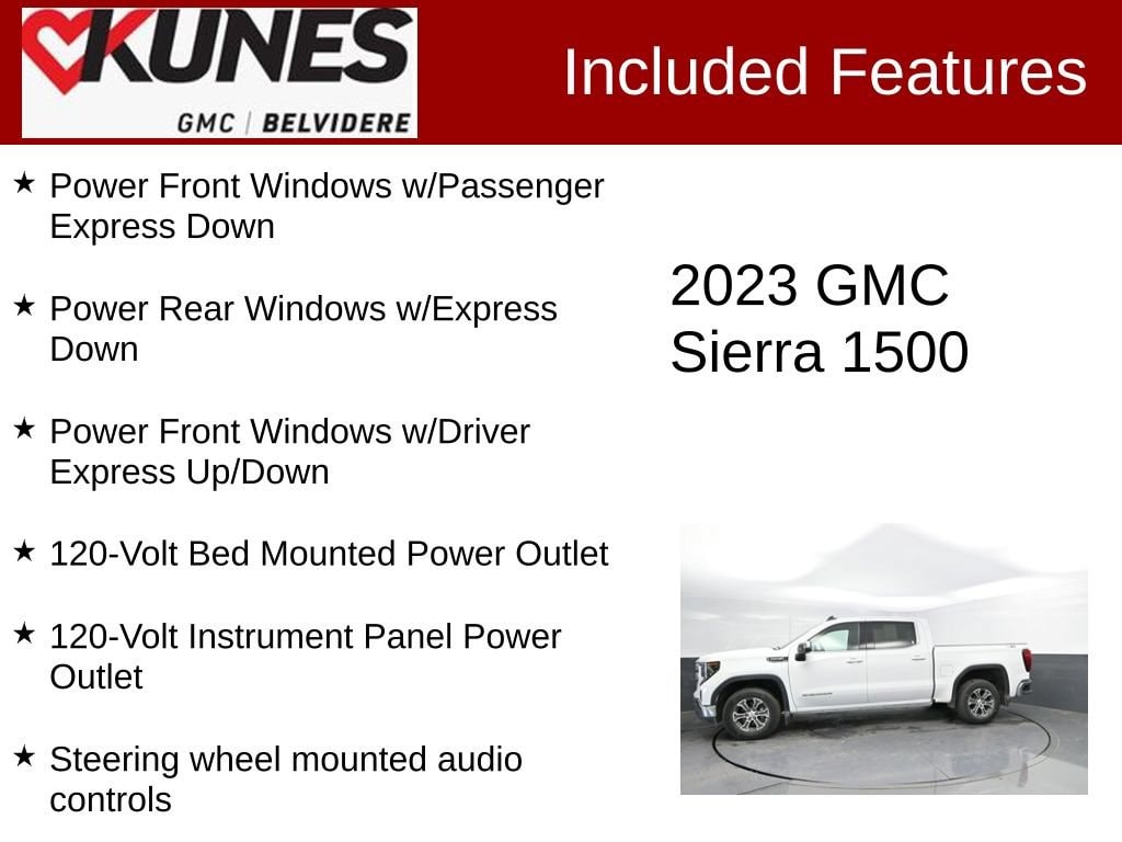 Used 2023 GMC Sierra 1500 SLE Truck