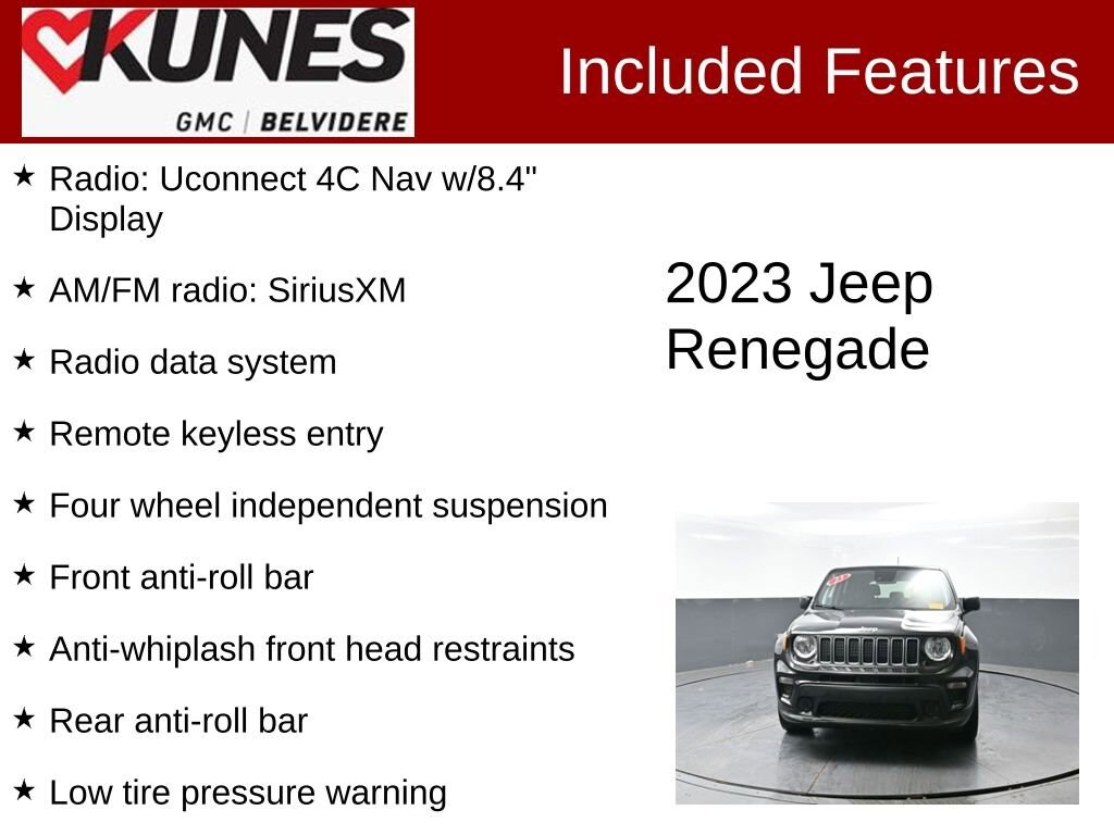 Used 2023 Jeep Renegade Latitude