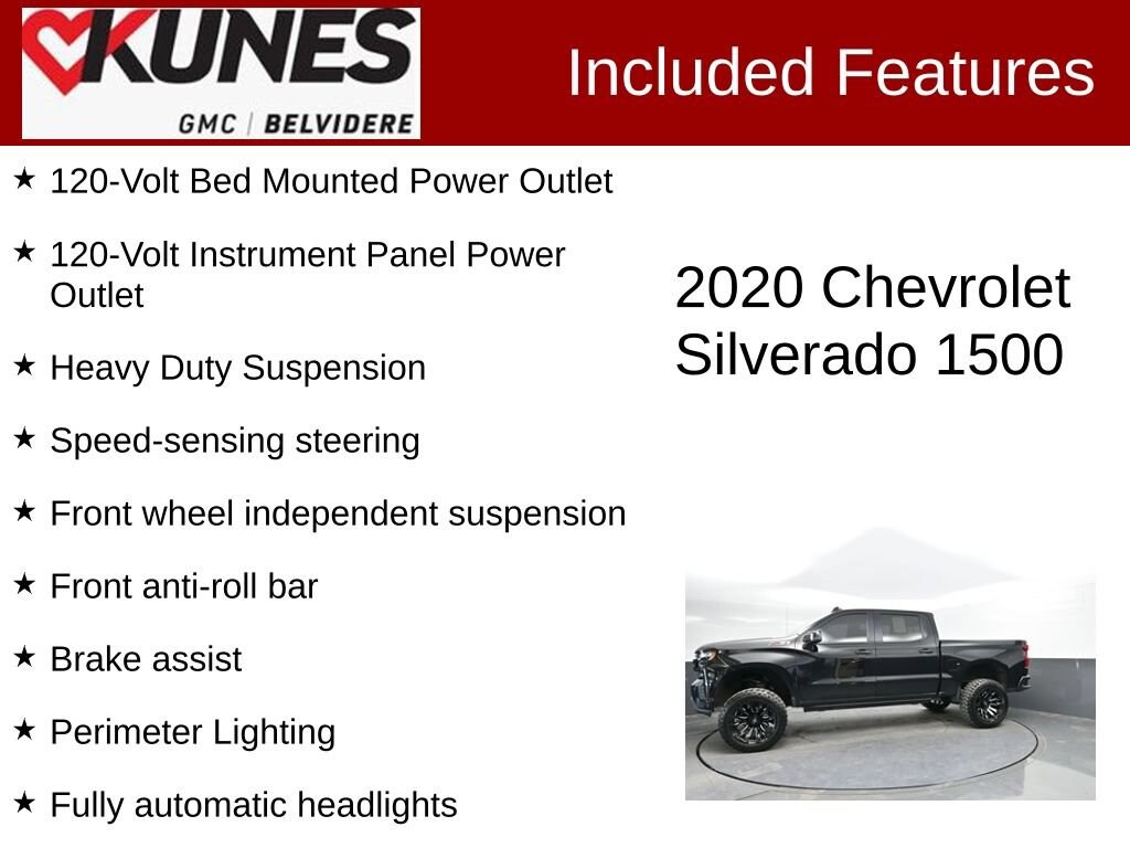 Used 2020 Chevrolet Silverado 1500 RST Truck