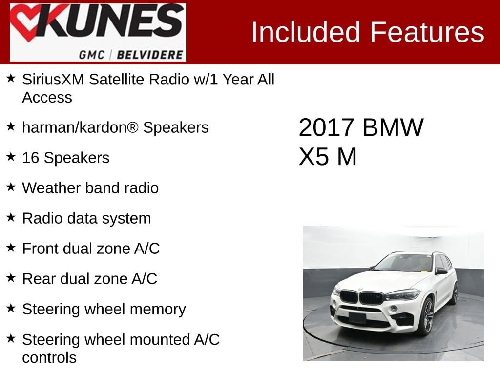 Used 2017 BMW X5 M