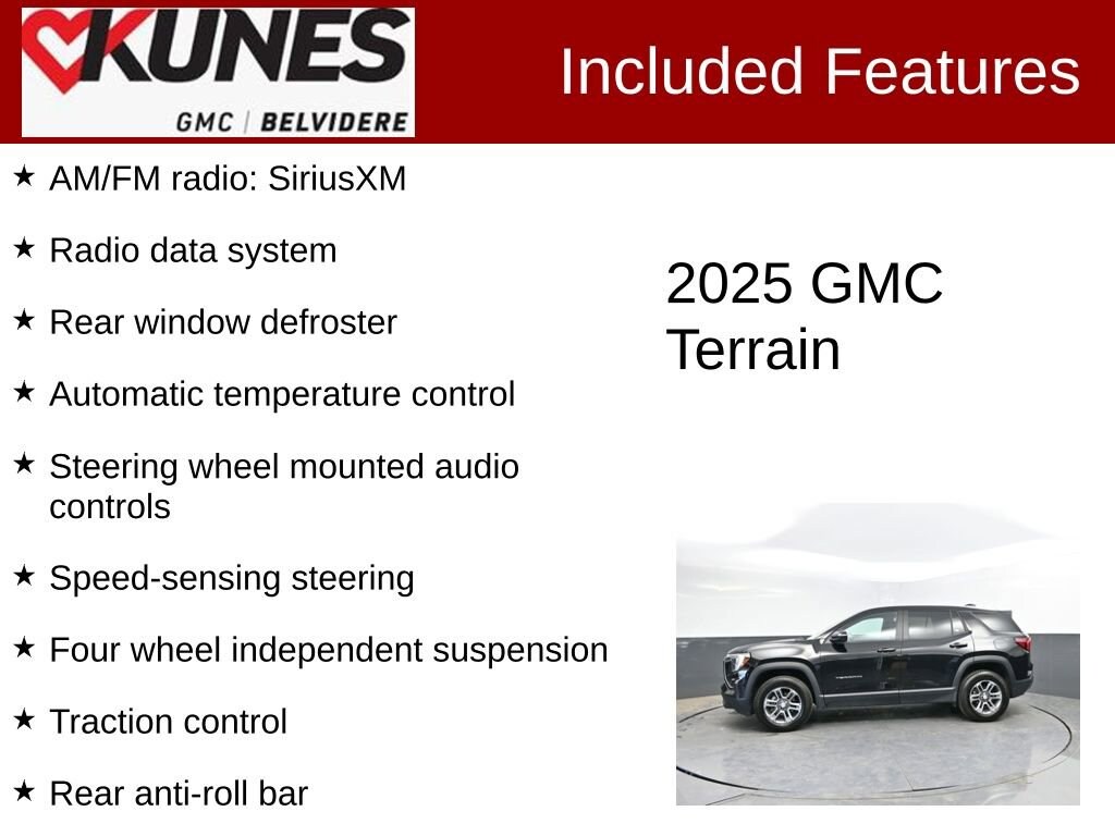 Used 2025 GMC Terrain Elevation SUV