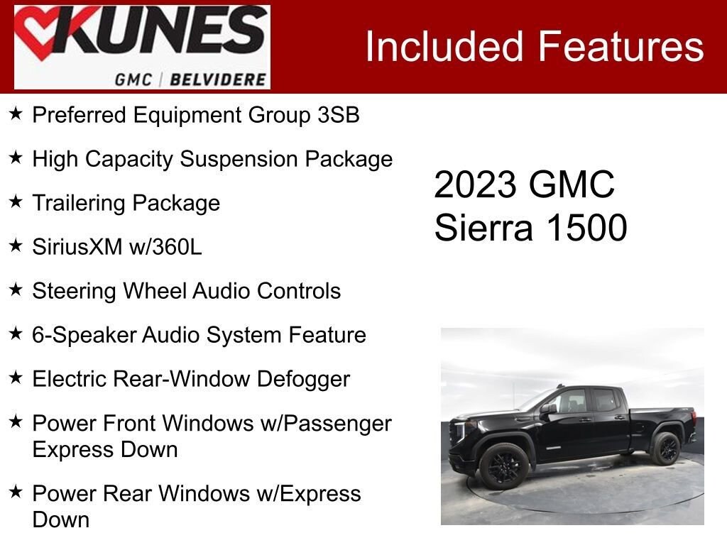 Used 2023 GMC Sierra 1500 Elevation Truck