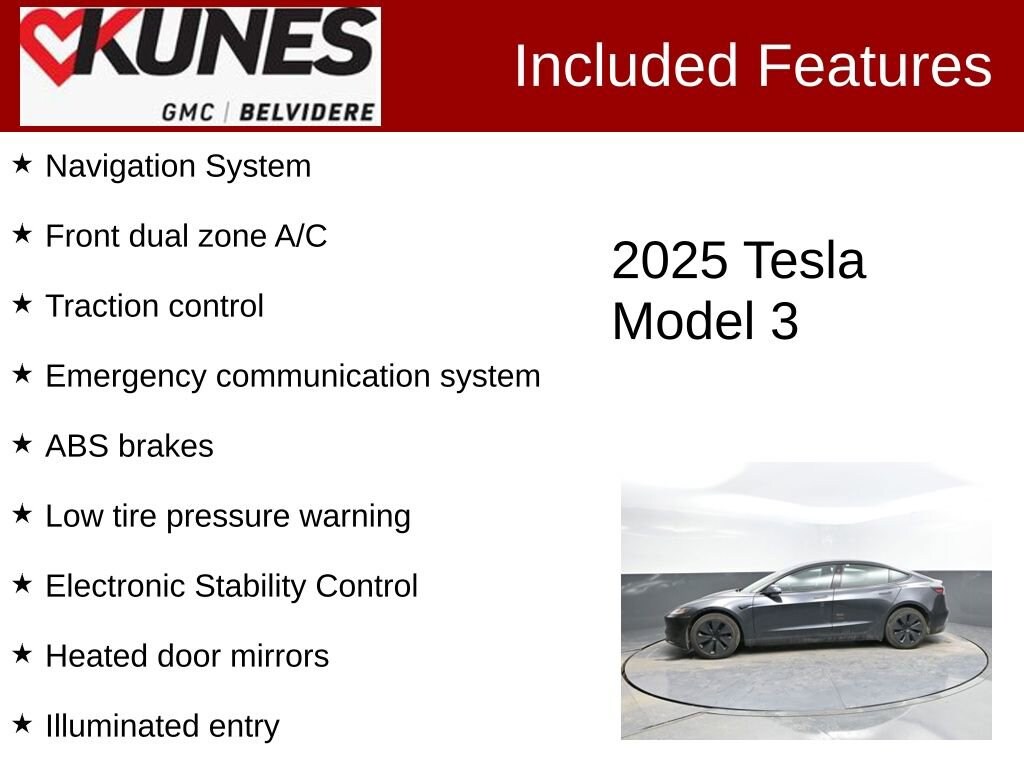 Used 2025 Tesla Model 3 Long Range