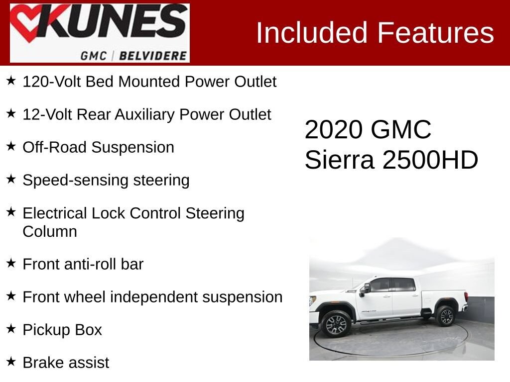 Used 2020 GMC Sierra 2500 HD AT4 Truck