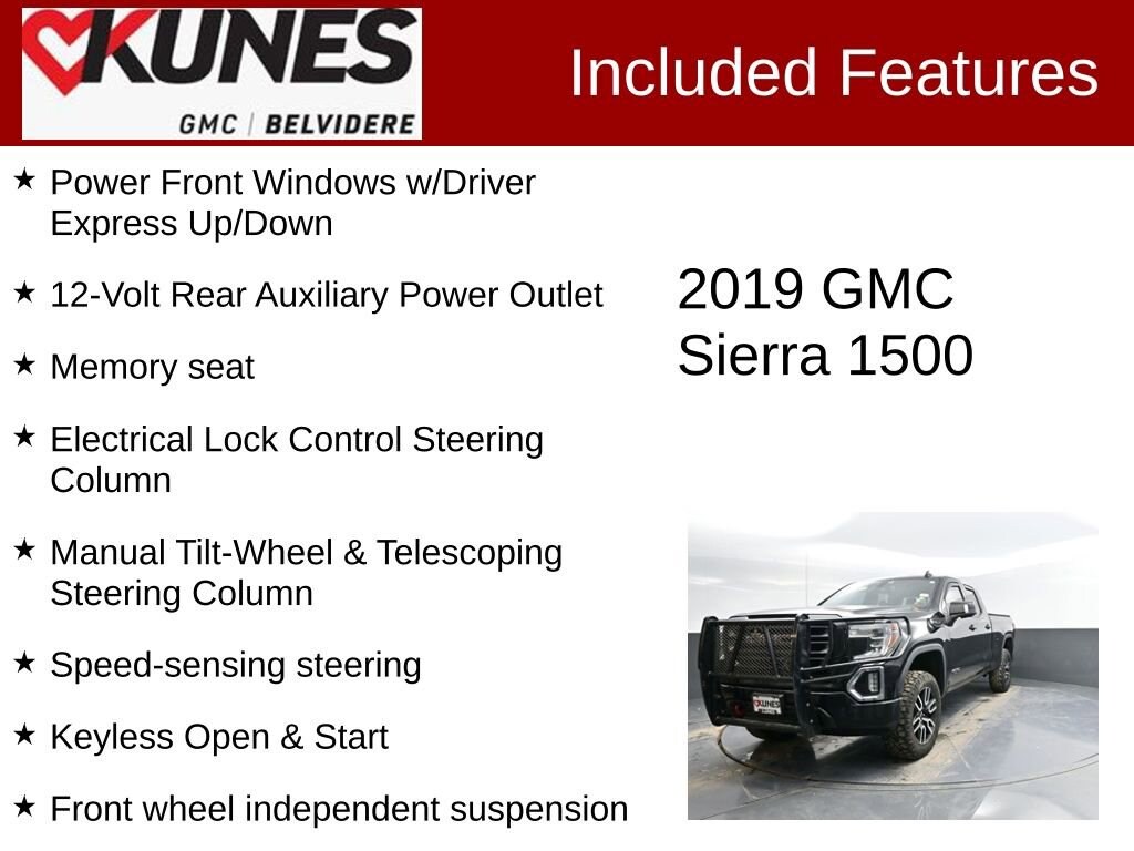 Used 2019 GMC Sierra 1500 AT4 Truck