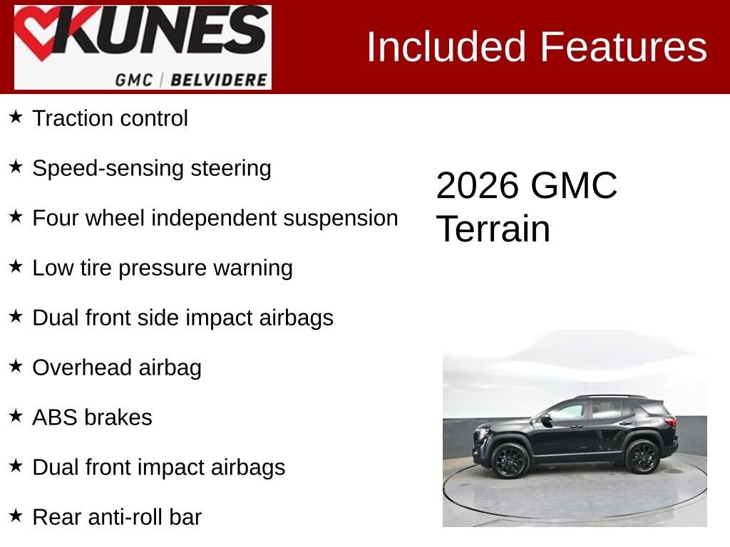Used 2026 GMC Terrain Elevation SUV