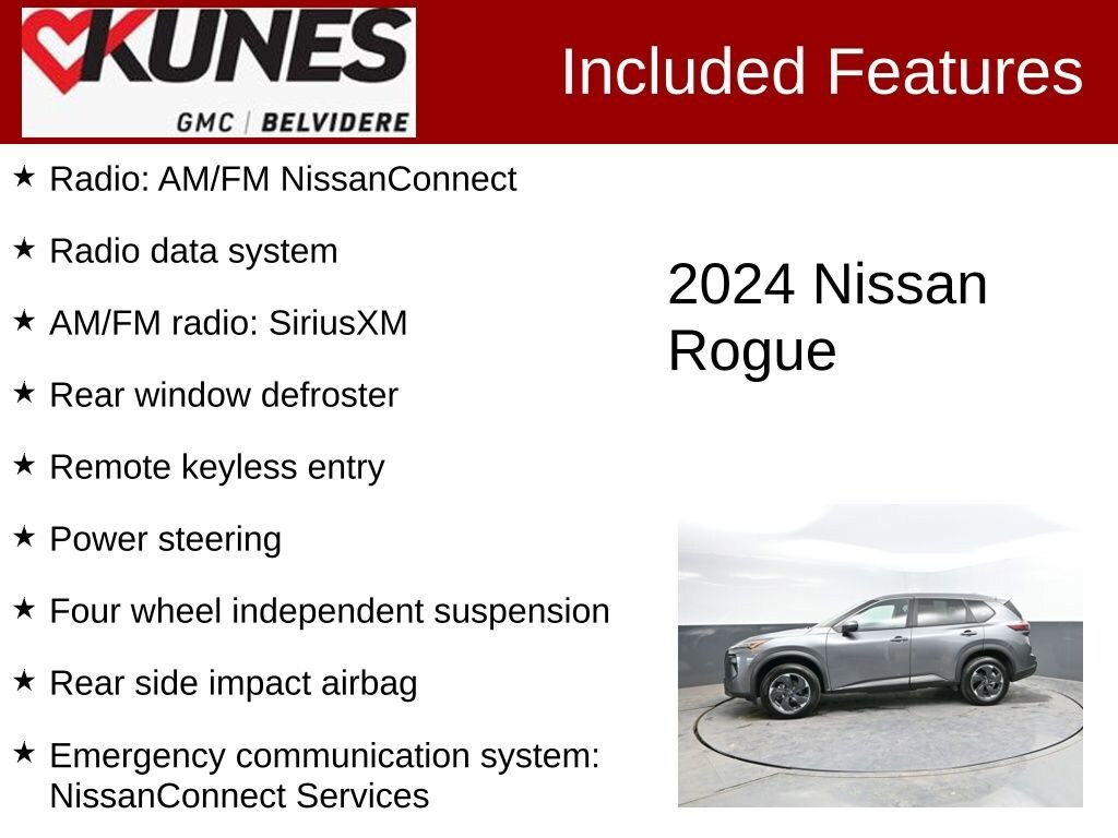 Used 2024 Nissan Rogue SV