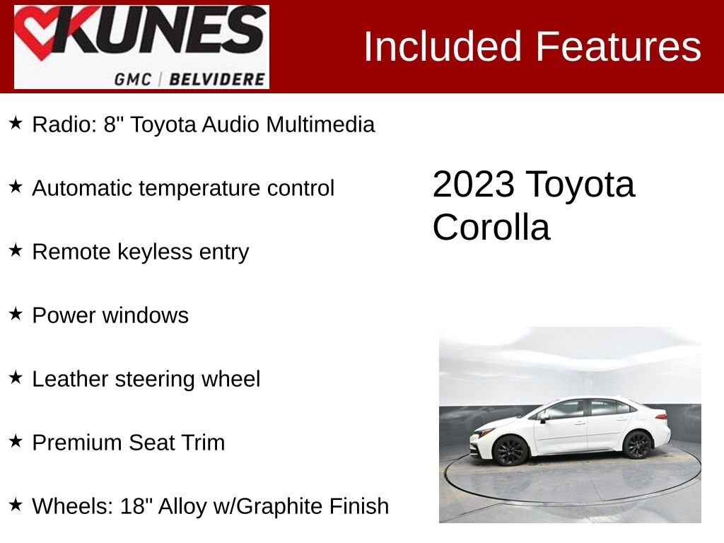 Used 2023 Toyota Corolla SE