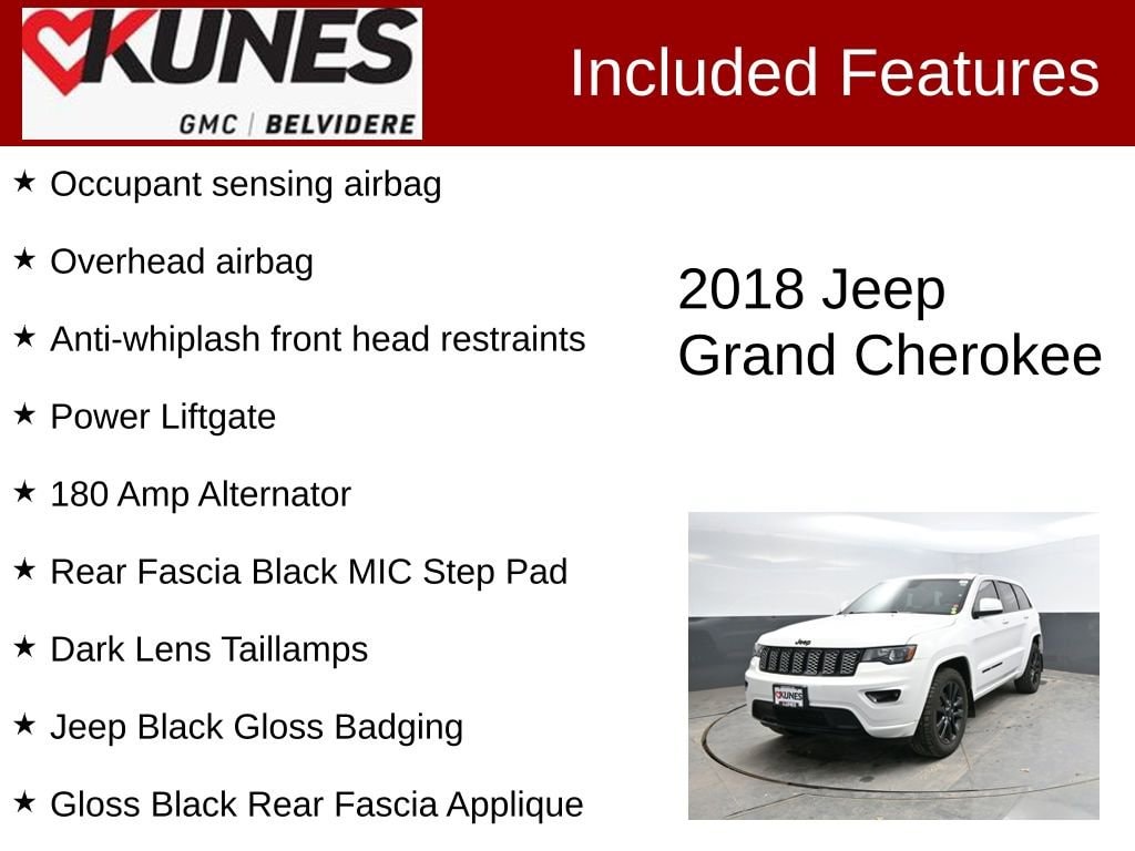 Used 2018 Jeep Grand Cherokee Altitude