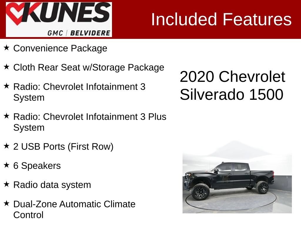 Used 2020 Chevrolet Silverado 1500 RST Truck