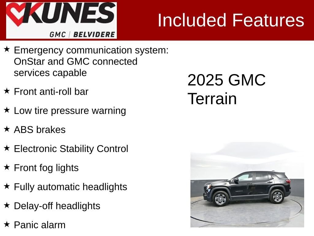 Used 2025 GMC Terrain Elevation SUV