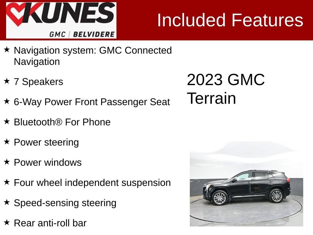 Used 2023 GMC Terrain Denali SUV