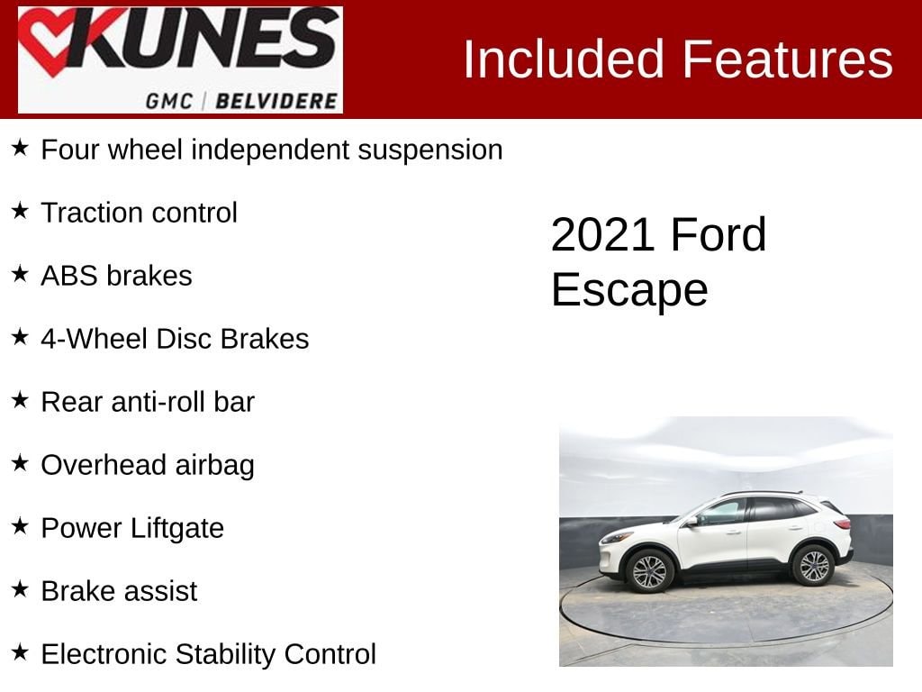 Used 2021 Ford Escape SEL