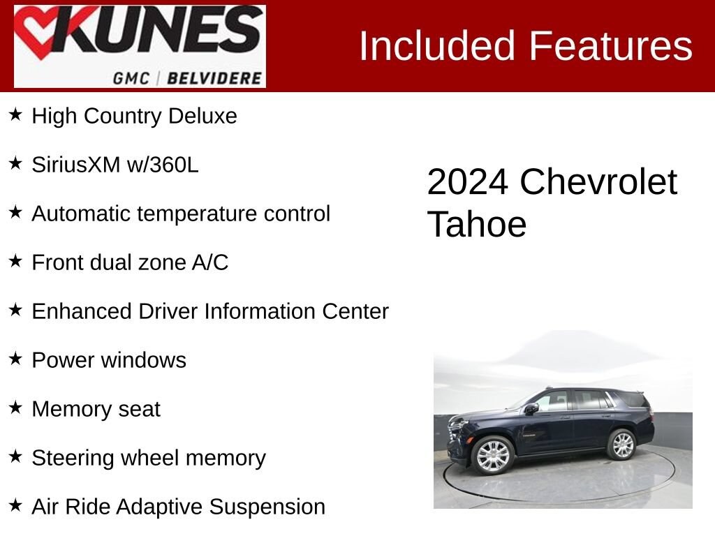 Used 2024 Chevrolet Tahoe High Country SUV