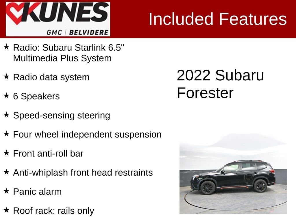 Used 2022 Subaru Forester Sport
