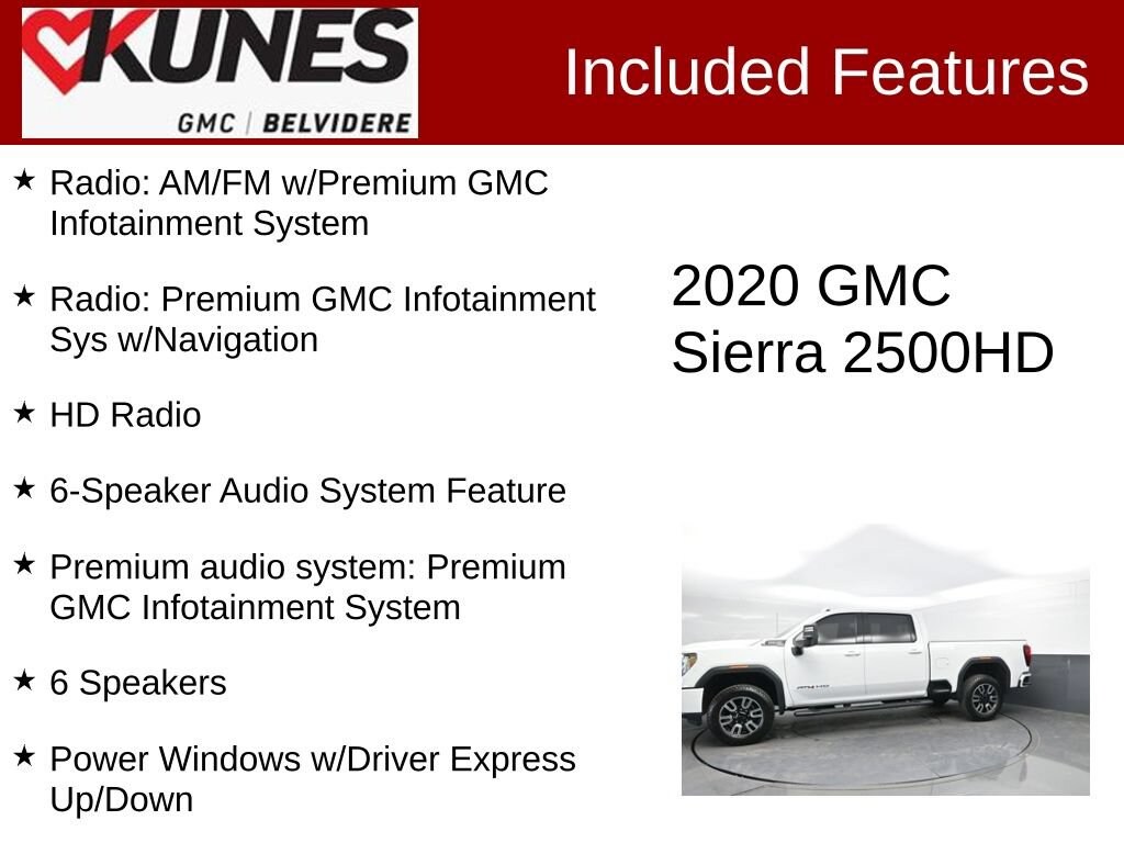 Used 2020 GMC Sierra 2500 HD AT4 Truck
