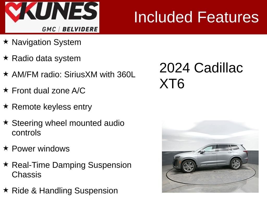 Used 2024 CADILLAC XT6 Premium Luxury SUV