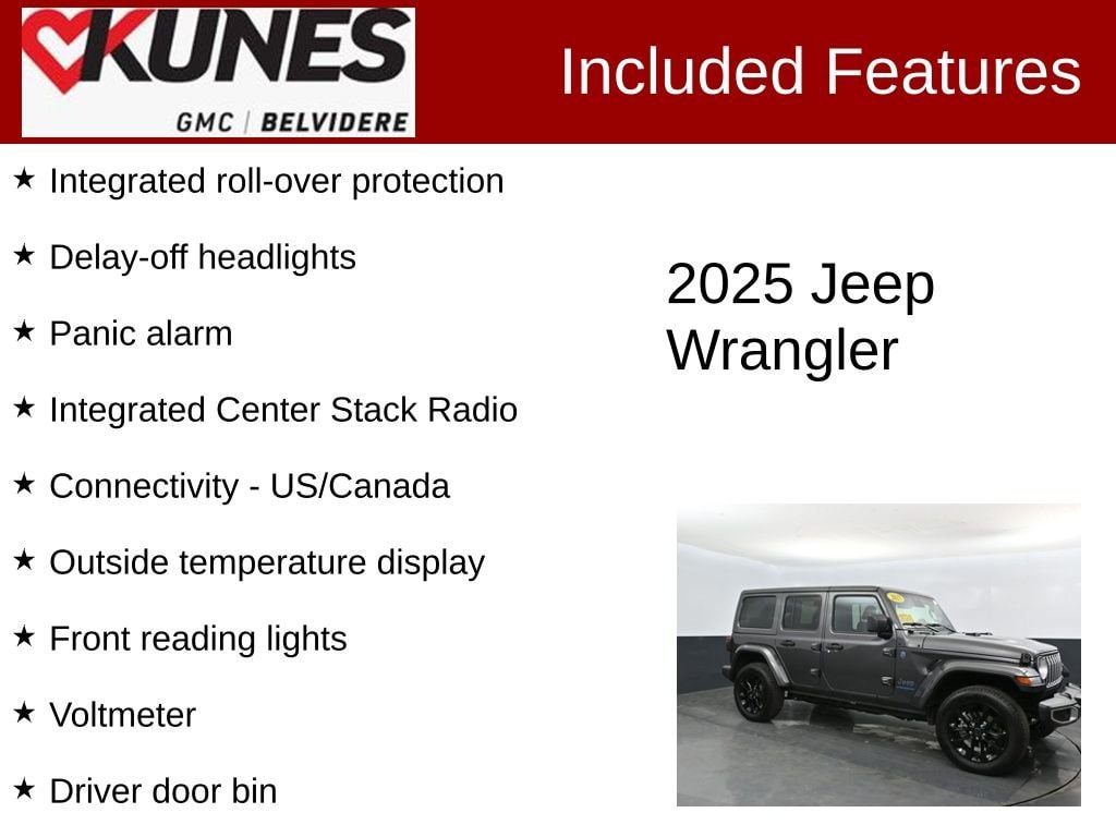 Used 2025 Jeep Wrangler 4xe Sahara