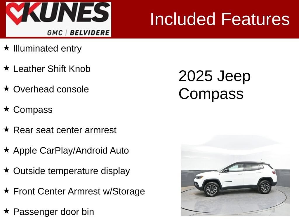 Used 2025 Jeep Compass Trailhawk