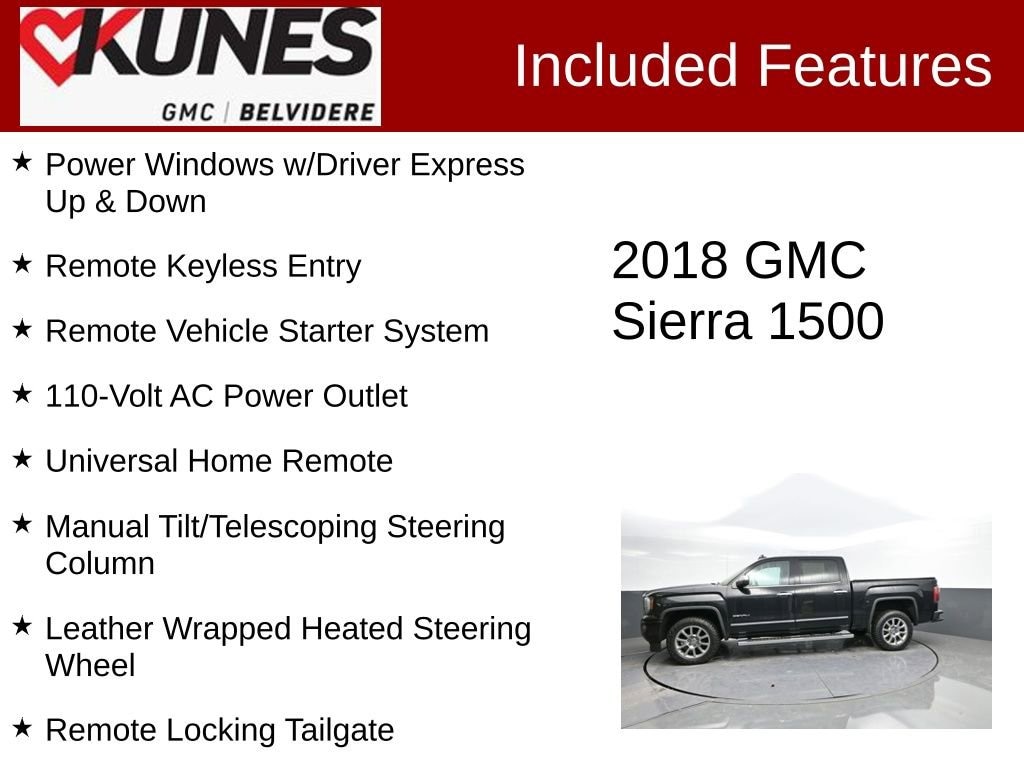 Used 2018 GMC Sierra 1500 Denali Truck