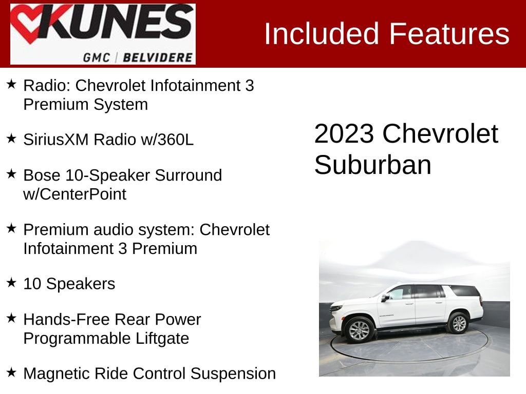Used 2023 Chevrolet Suburban Premier SUV