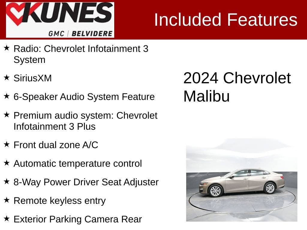 Used 2024 Chevrolet Malibu 1LT Car