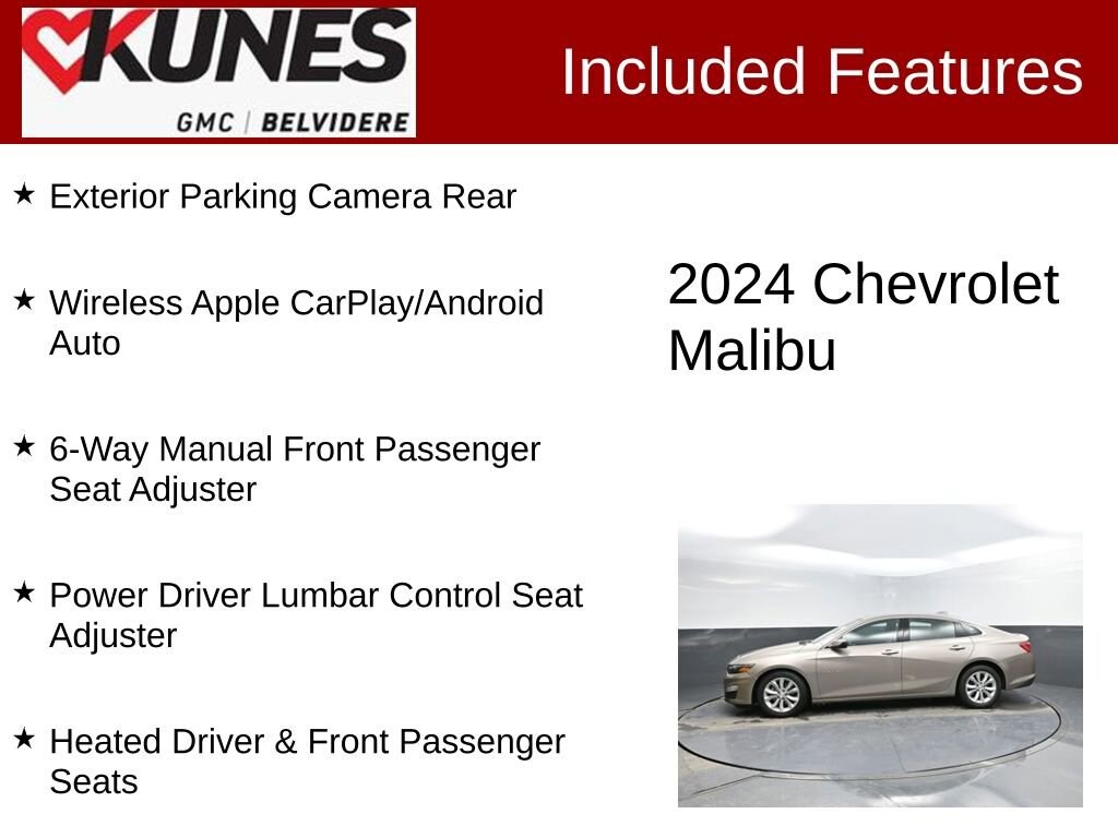 Used 2024 Chevrolet Malibu 1LT Car