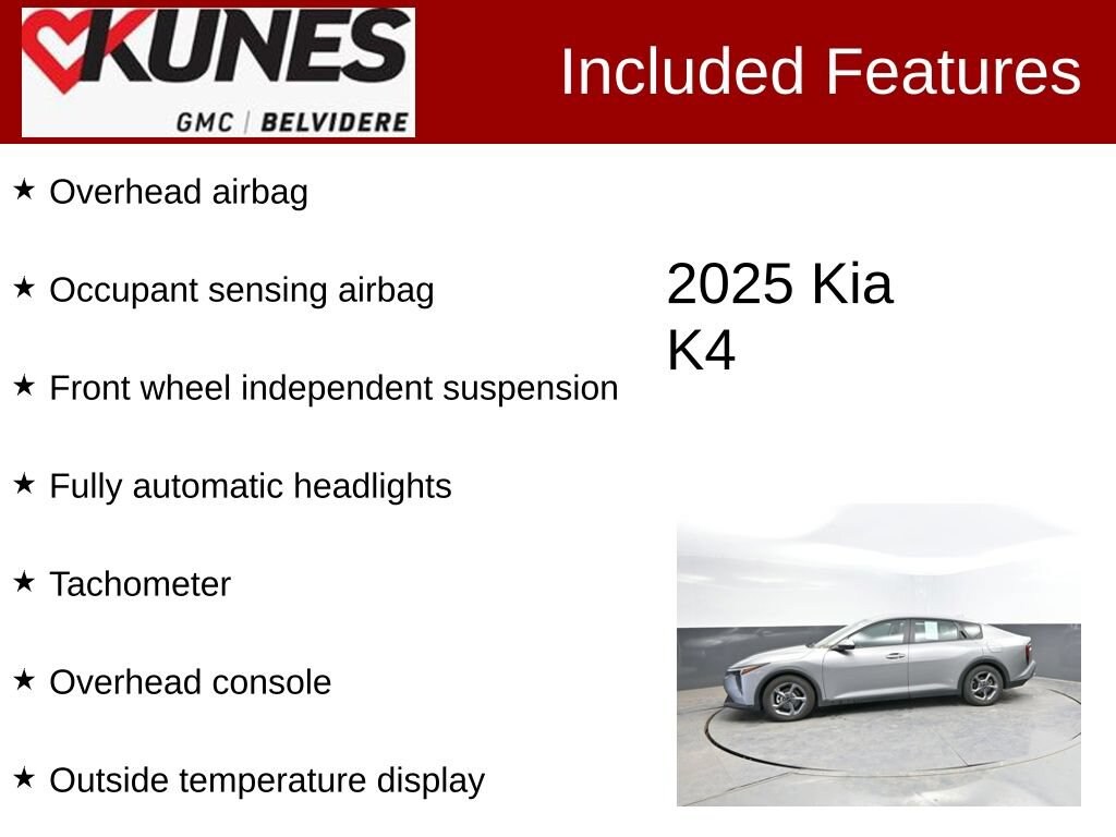 Used 2025 Kia K4 LXS