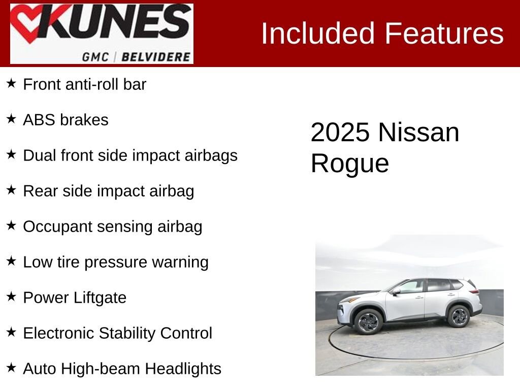 Used 2025 Nissan Rogue SV