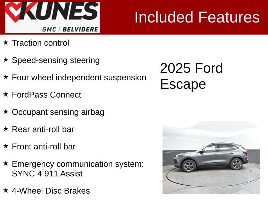 Used 2025 Ford Escape ST-Line