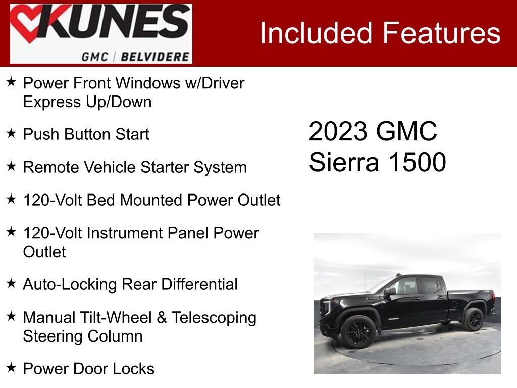 Used 2023 GMC Sierra 1500 Elevation Truck