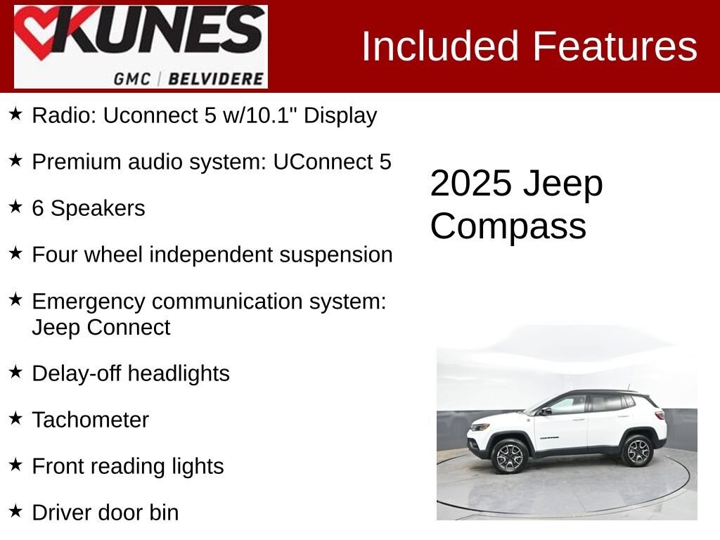 Used 2025 Jeep Compass Trailhawk