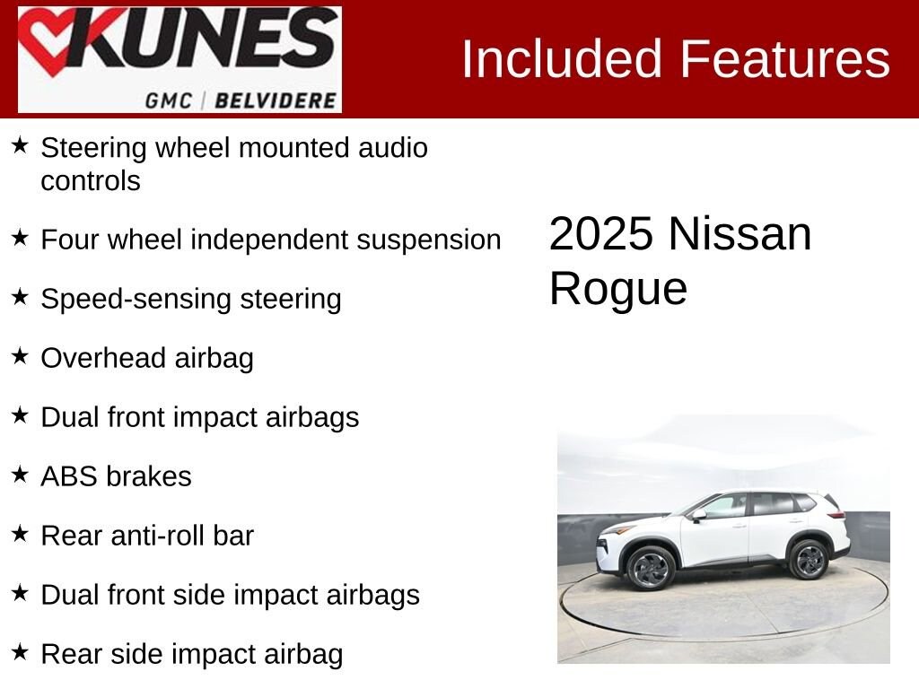 Used 2025 Nissan Rogue SV