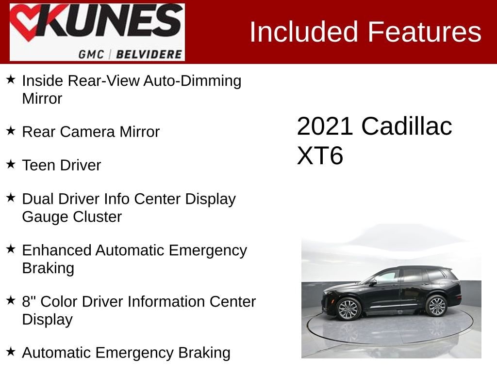 Used 2021 CADILLAC XT6 Sport SUV
