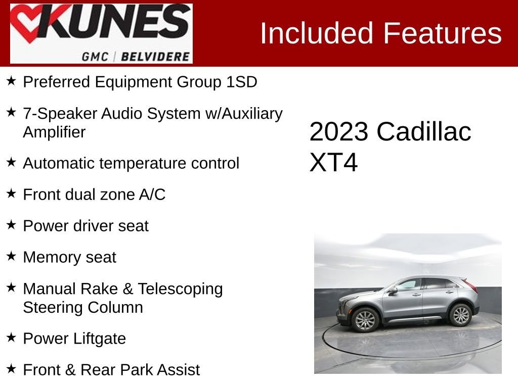 Used 2023 CADILLAC XT4 Premium Luxury SUV