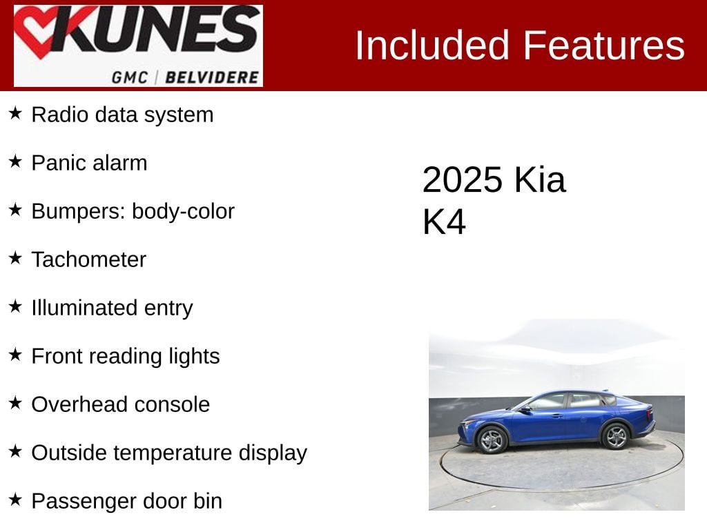Used 2025 Kia K4 LXS