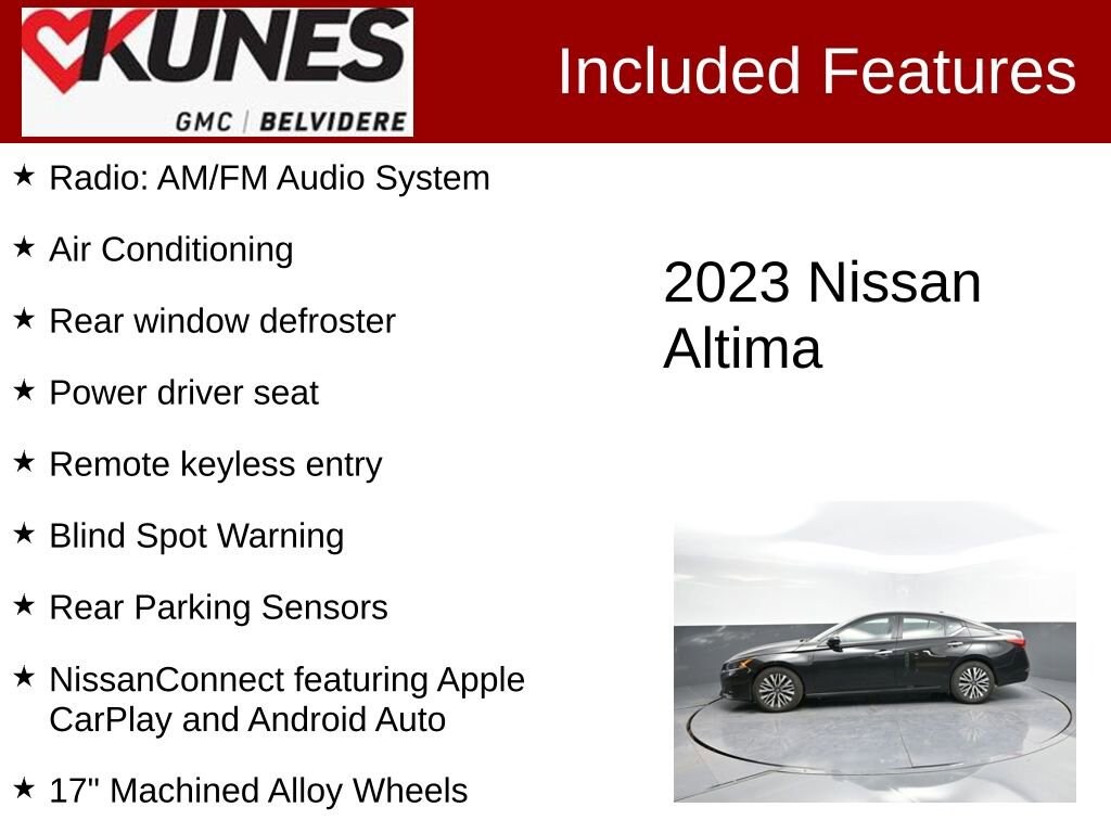 Used 2023 Nissan Altima 2.5 SV