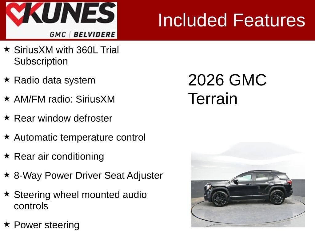 Used 2026 GMC Terrain Elevation SUV
