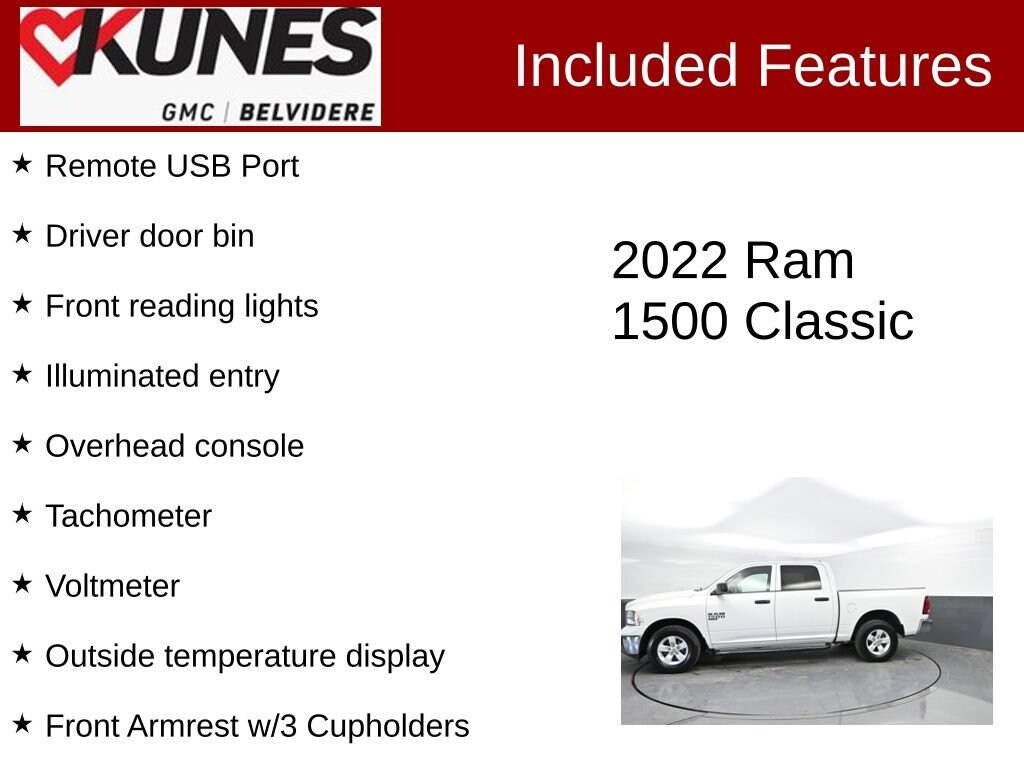 Used 2022 Ram 1500 Classic SLT