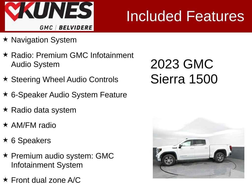 Used 2023 GMC Sierra 1500 SLE Truck